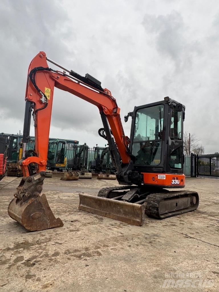 Hitachi ZX 33 U-6 Minigraafmachines < 7t