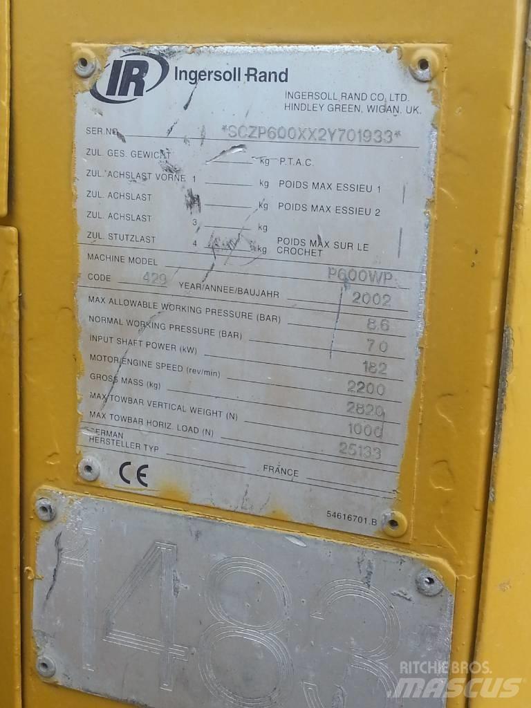 Ingersoll Rand P 600 Compressors
