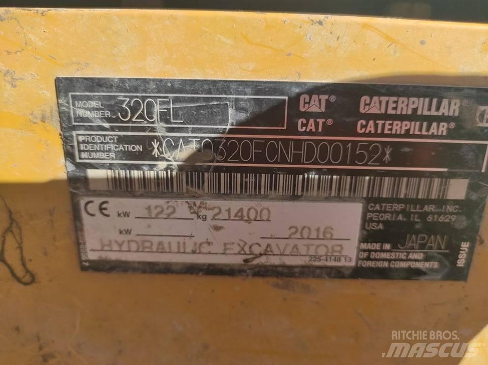 CAT 320 FL 3D Rupsgraafmachines