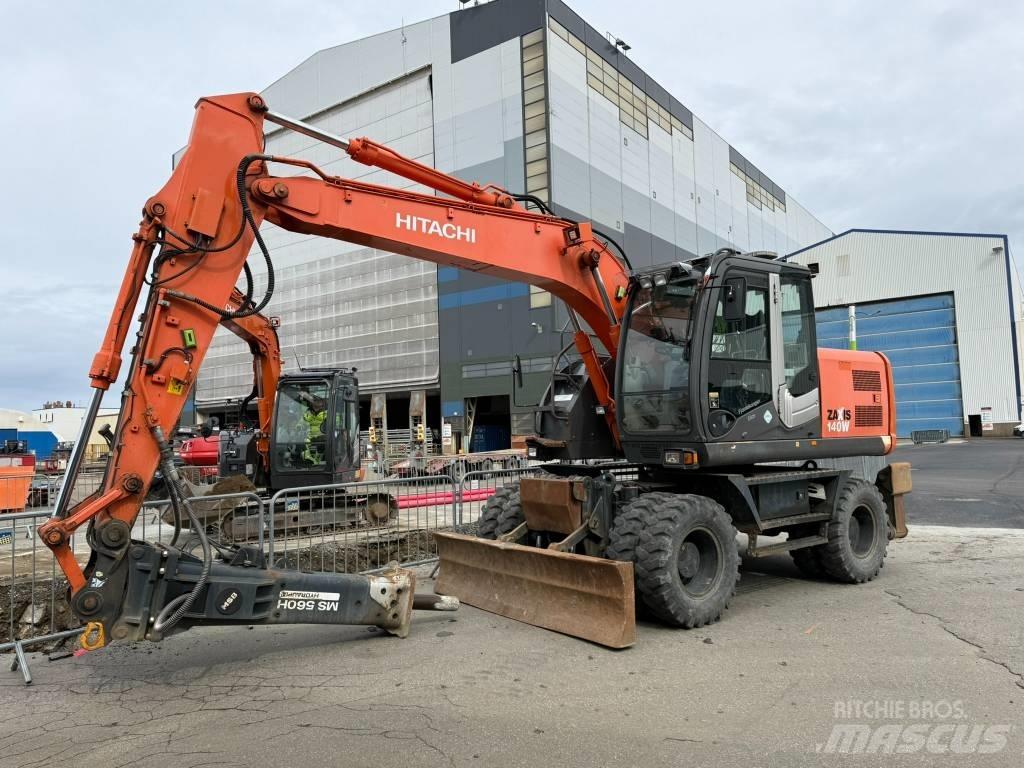 Hitachi ZX 140 W-3 Wielgraafmachines