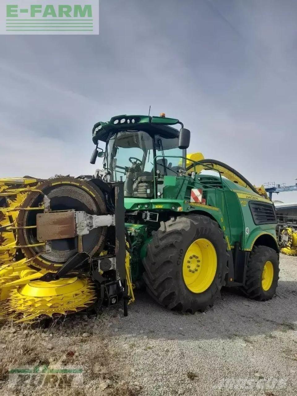 John Deere 9500 Zelfrijdende veldhakselaars