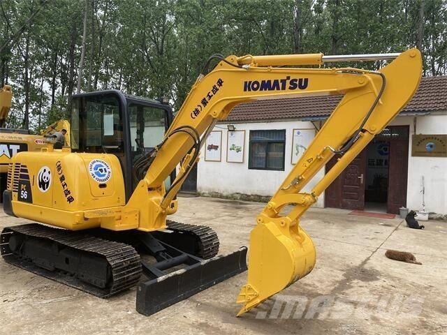 Komatsu PC56-7 Rupsgraafmachines