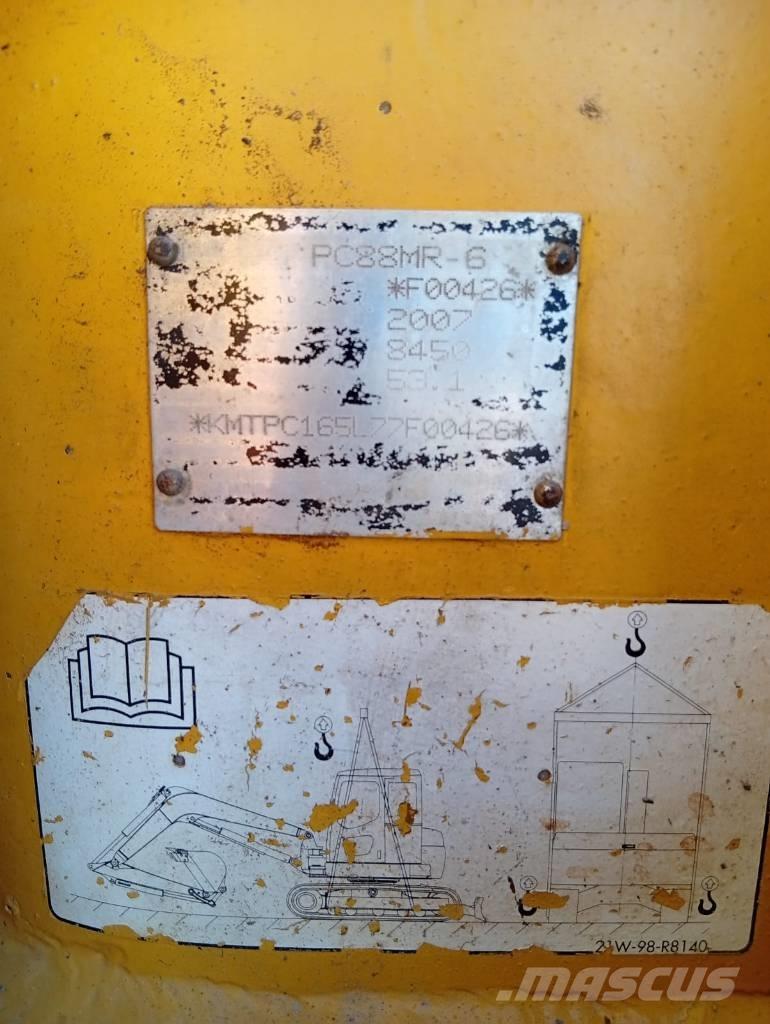 Komatsu PC 88 MR-6 Midigraafmachines 7t - 12t