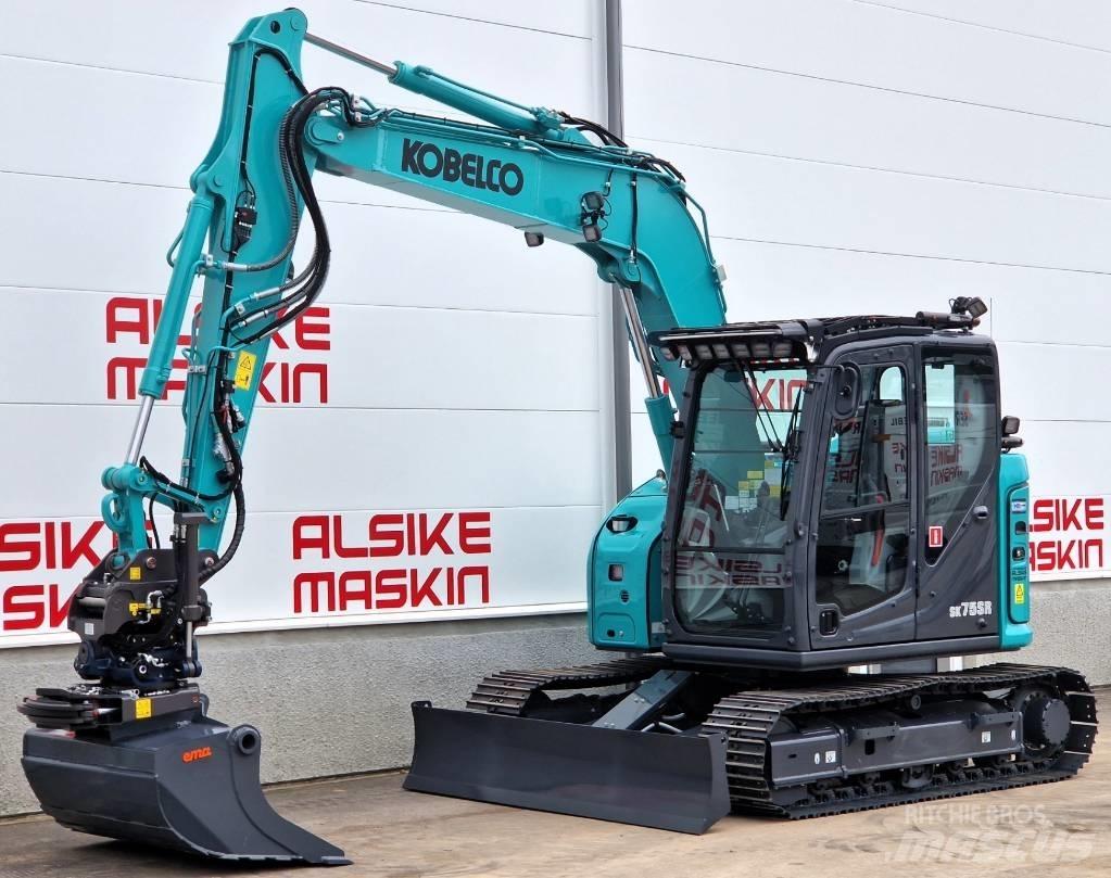 Kobelco SK75 SR-7 Rupsgraafmachines