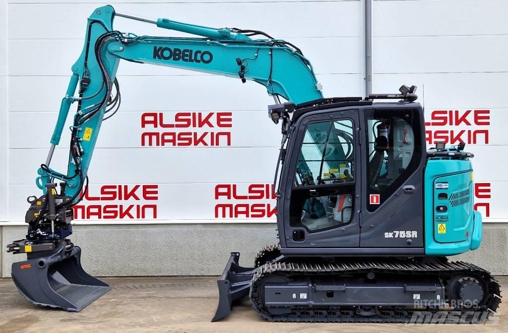 Kobelco SK75 SR-7 Rupsgraafmachines