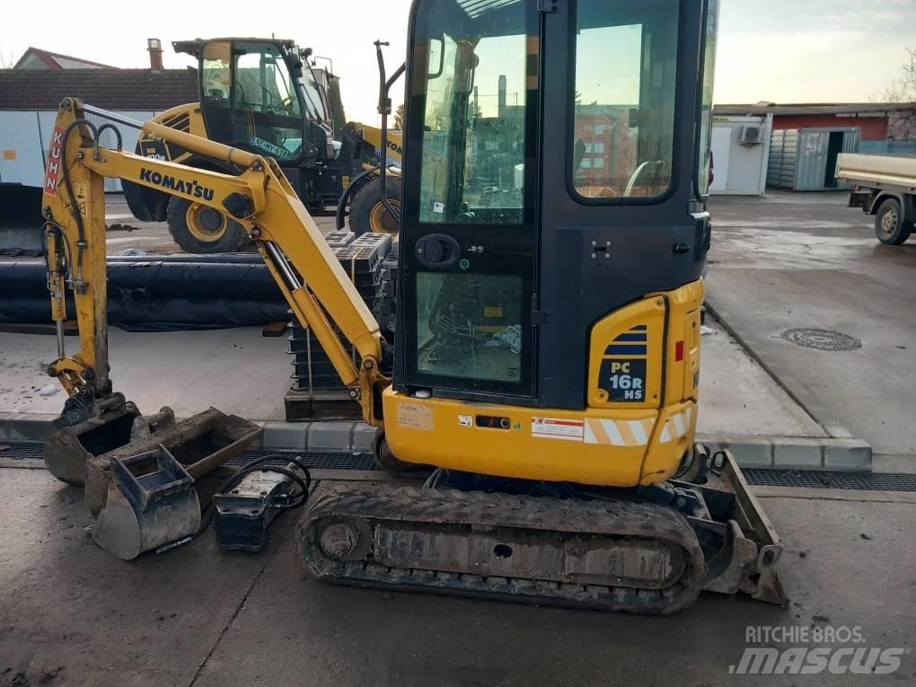 Komatsu PC 16 R-3HS Minigraafmachines < 7t