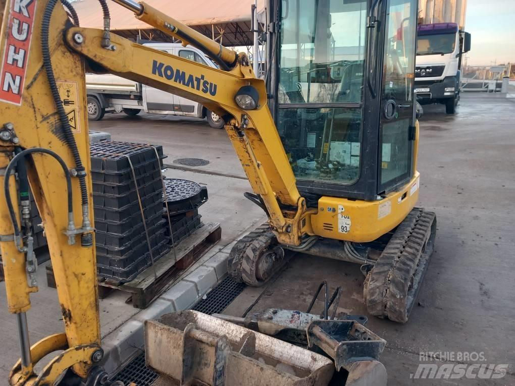Komatsu PC 16 R-3HS Minigraafmachines < 7t