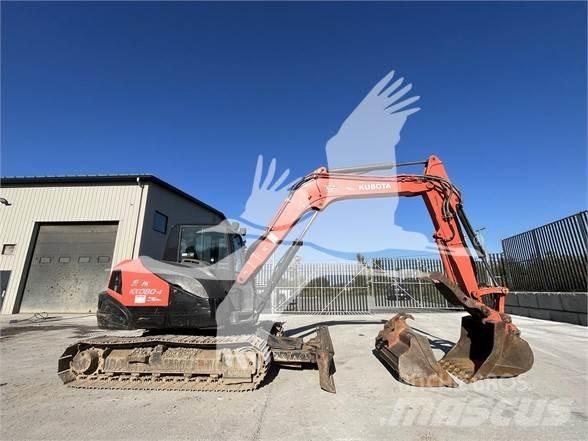 Kubota KX080-4 Rupsgraafmachines
