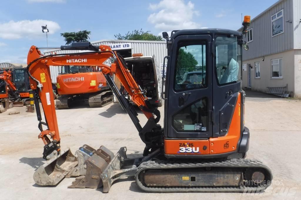 Hitachi ZX 33 U-6 Minigraafmachines < 7t