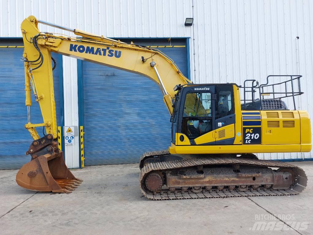 Komatsu PC210LC-10 Rupsgraafmachines