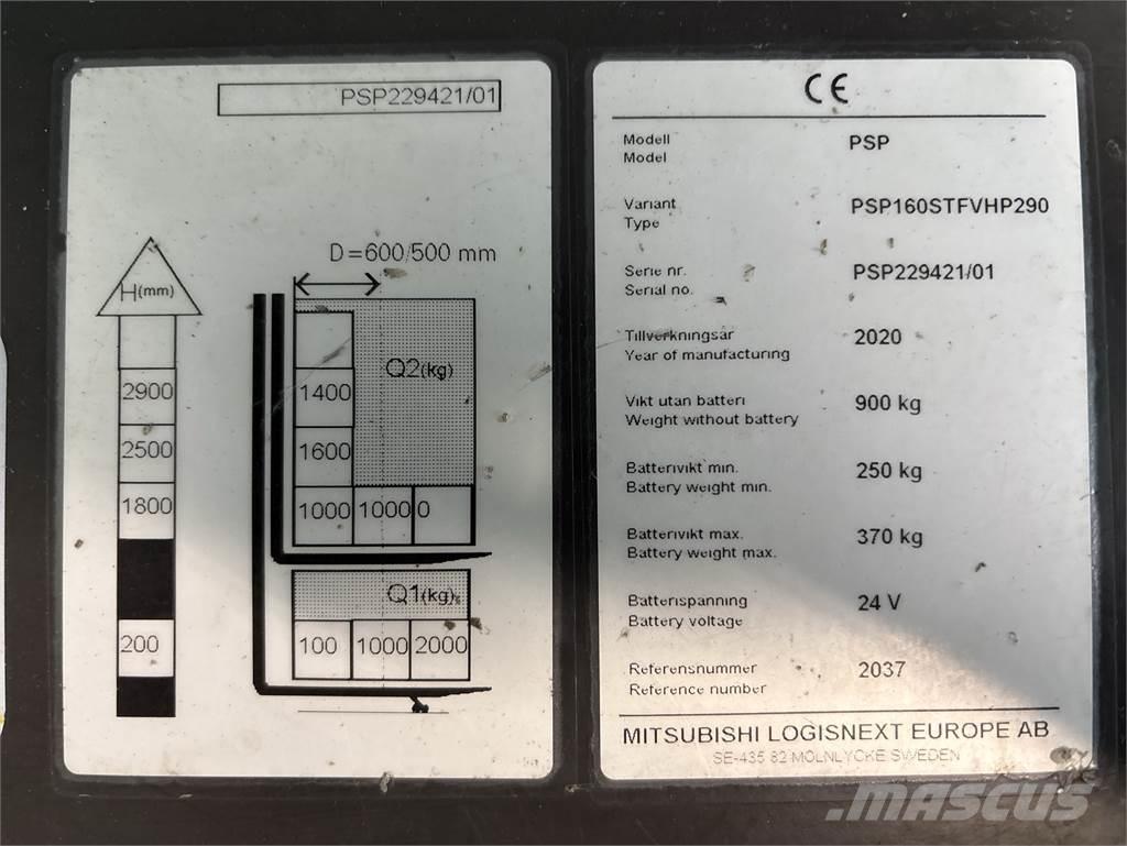 Atlet PSP160 Zelfrijdende stapelaars