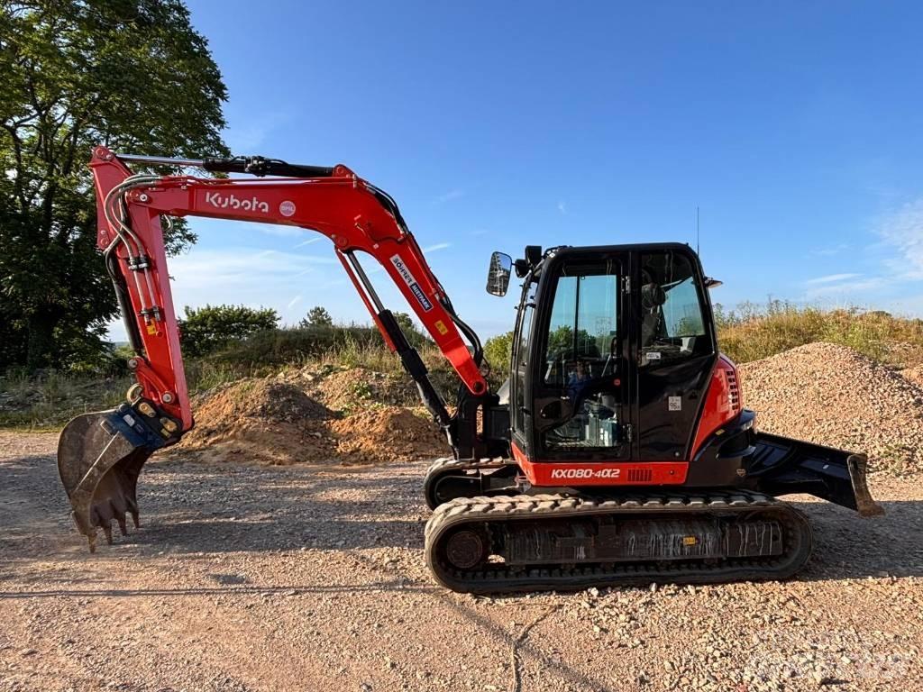 Kubota KX 080-4 Minigraafmachines < 7t