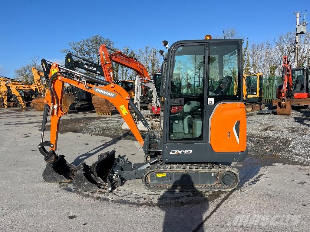Doosan DX 19 Minigraafmachines < 7t