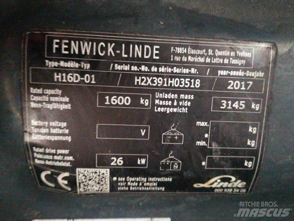 Linde H16D-01 Diesel heftrucks