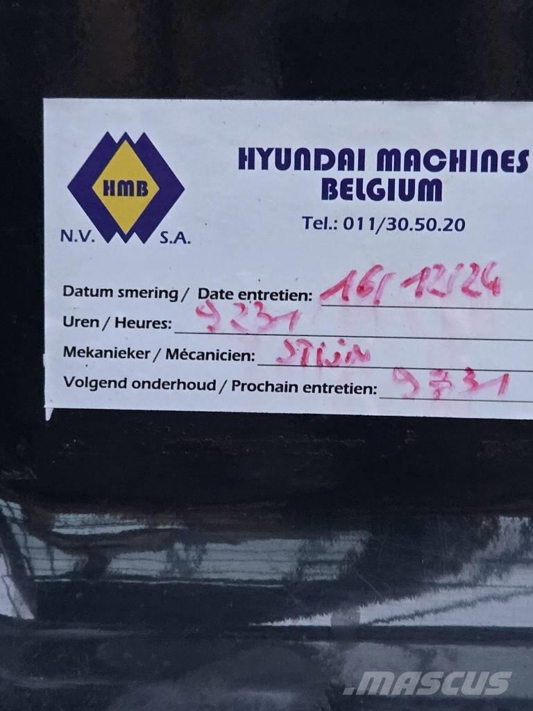 Hyundai R 180W-9A Wielgraafmachines