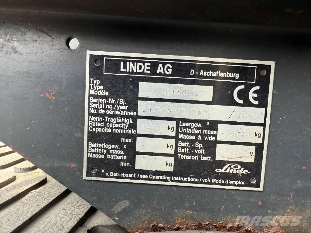 Linde H 150 D Diesel heftrucks