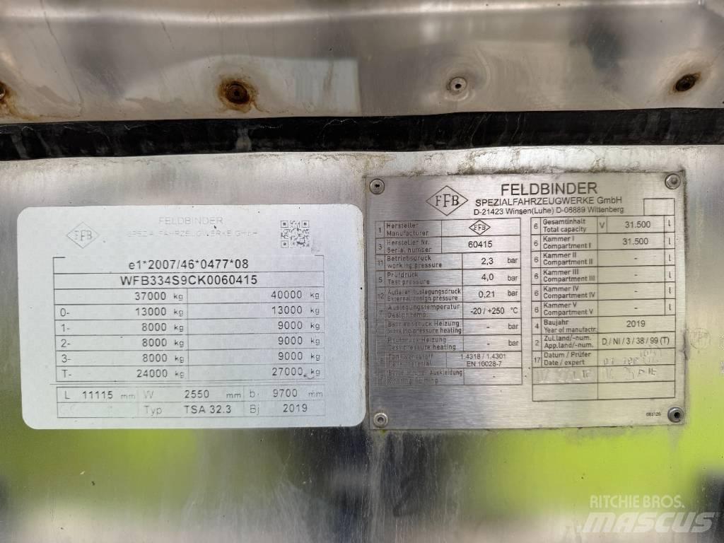 Feldbinder TSA 32.3 Tankwagen