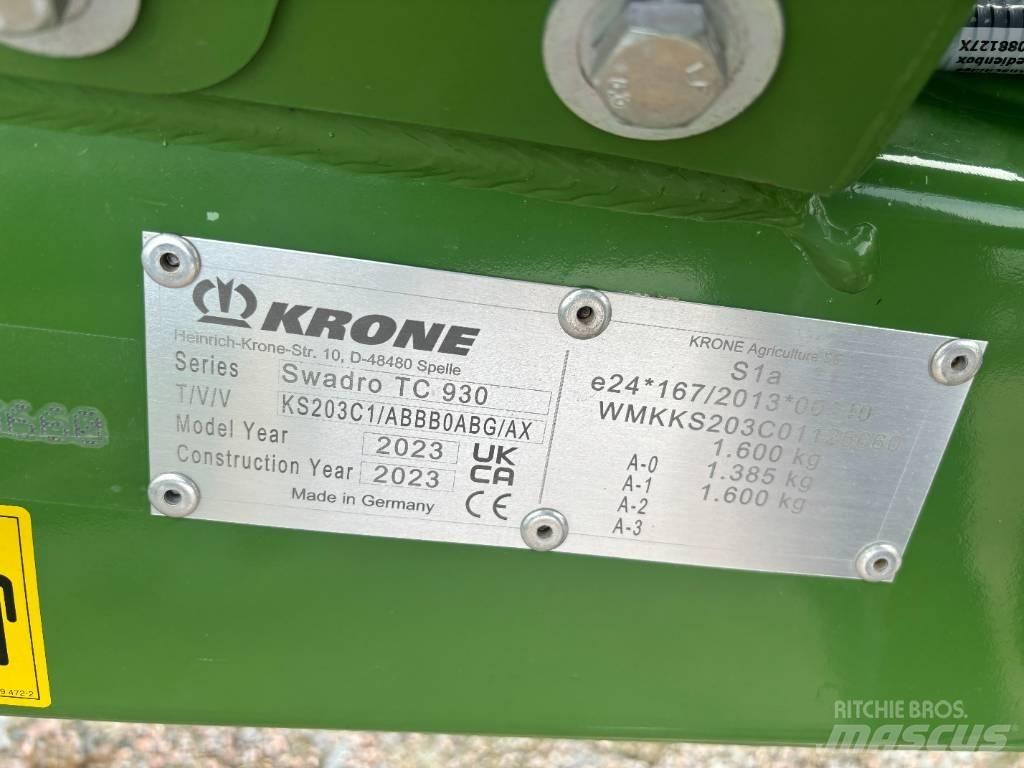 Krone Swadro TC 930 Zwadharken