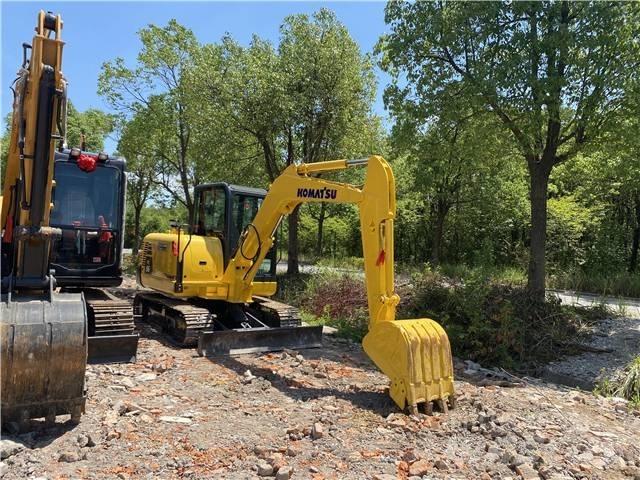 Komatsu PC56 Rupsgraafmachines