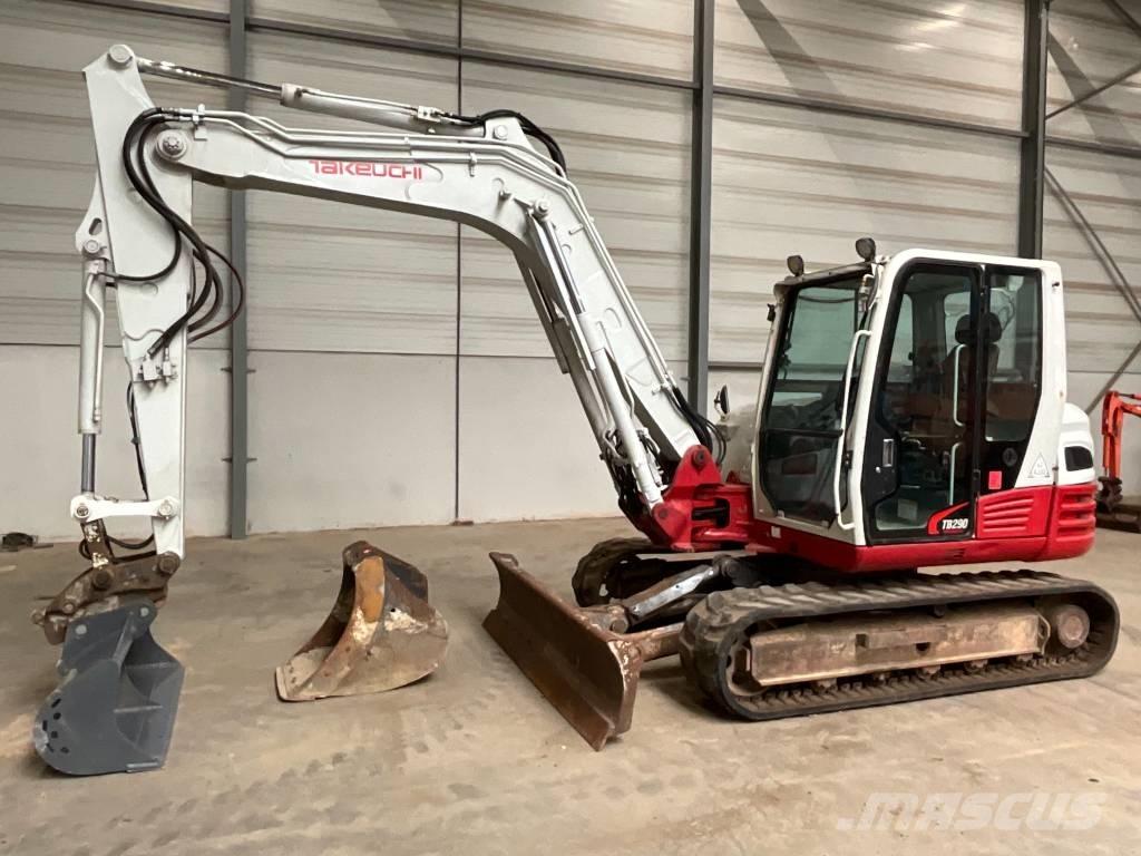 Takeuchi TB 290 Midigraafmachines 7t - 12t
