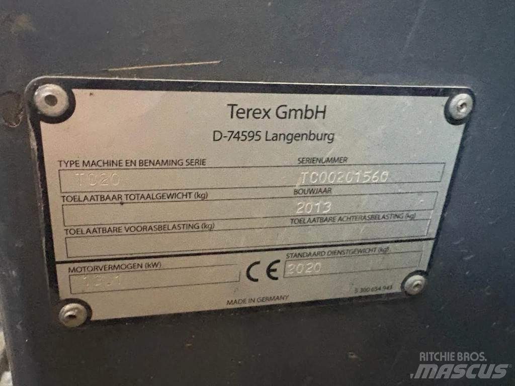 Terex TC20 Minigraafmachines < 7t