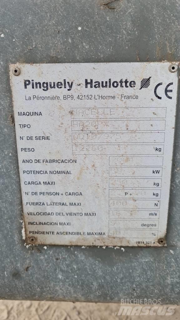 Haulotte HA 20 PX Knikarmhoogwerkers