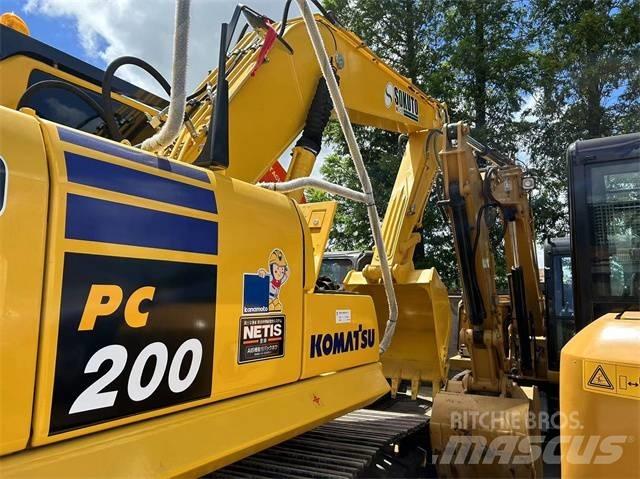 Komatsu PC 200-8 Rupsgraafmachines