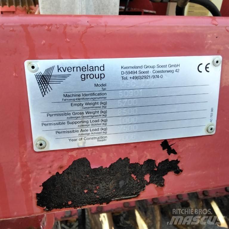 Kverneland MSC 400 Zaaimachines