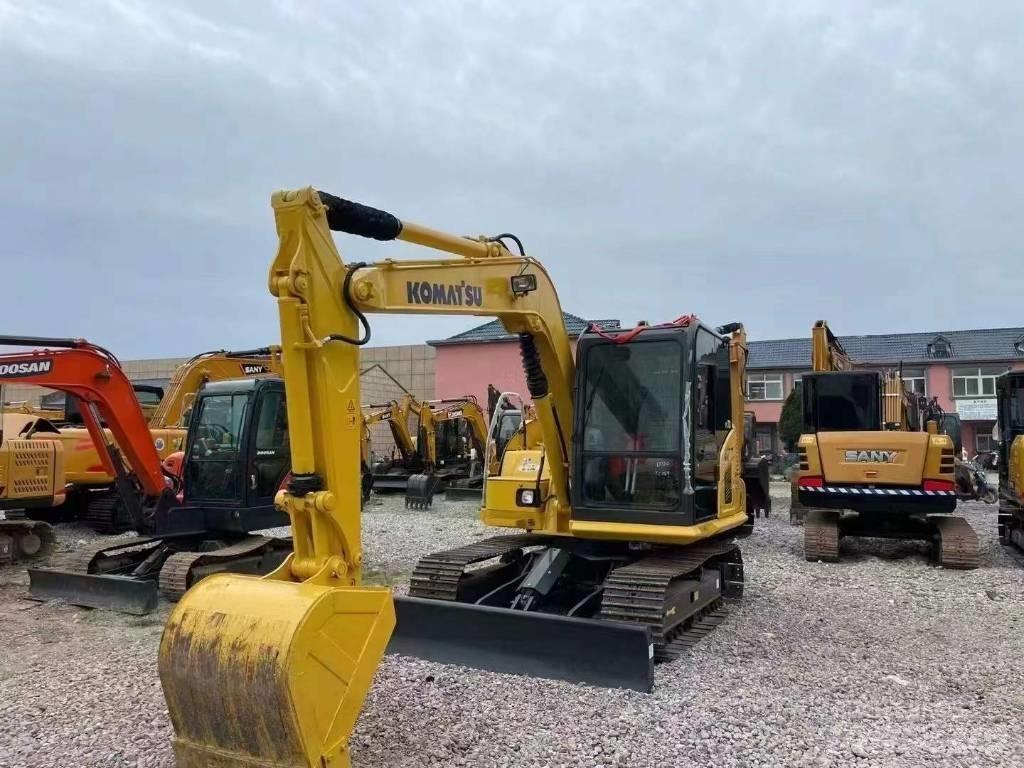Komatsu PC 70 Rupsgraafmachines