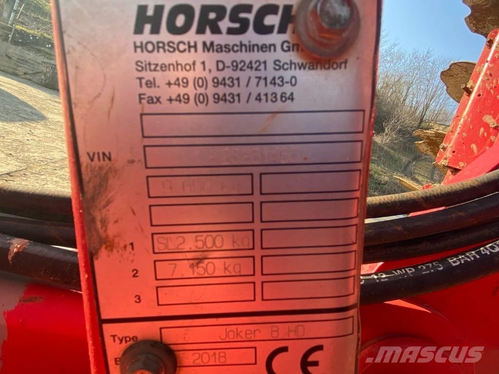 Horsch Joker 8 HD Schijveneggen
