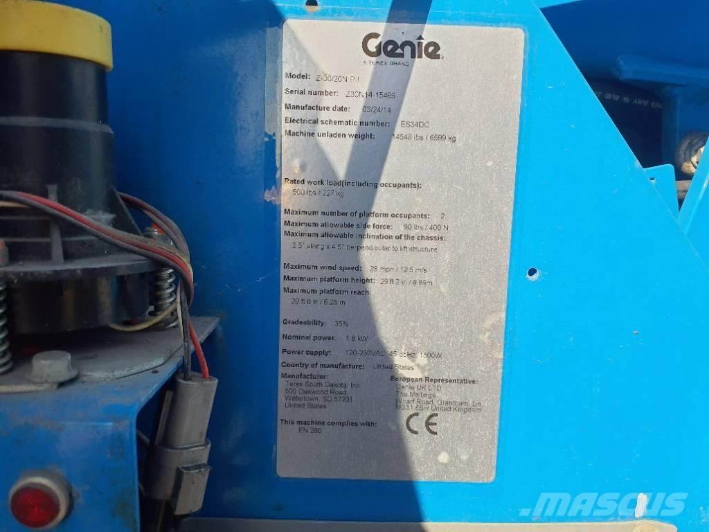 Genie Z30/20N Knikarmhoogwerkers