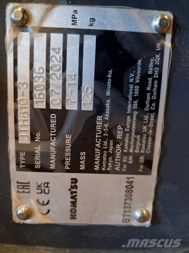 Komatsu JTHB10-3 Hamers en brekers