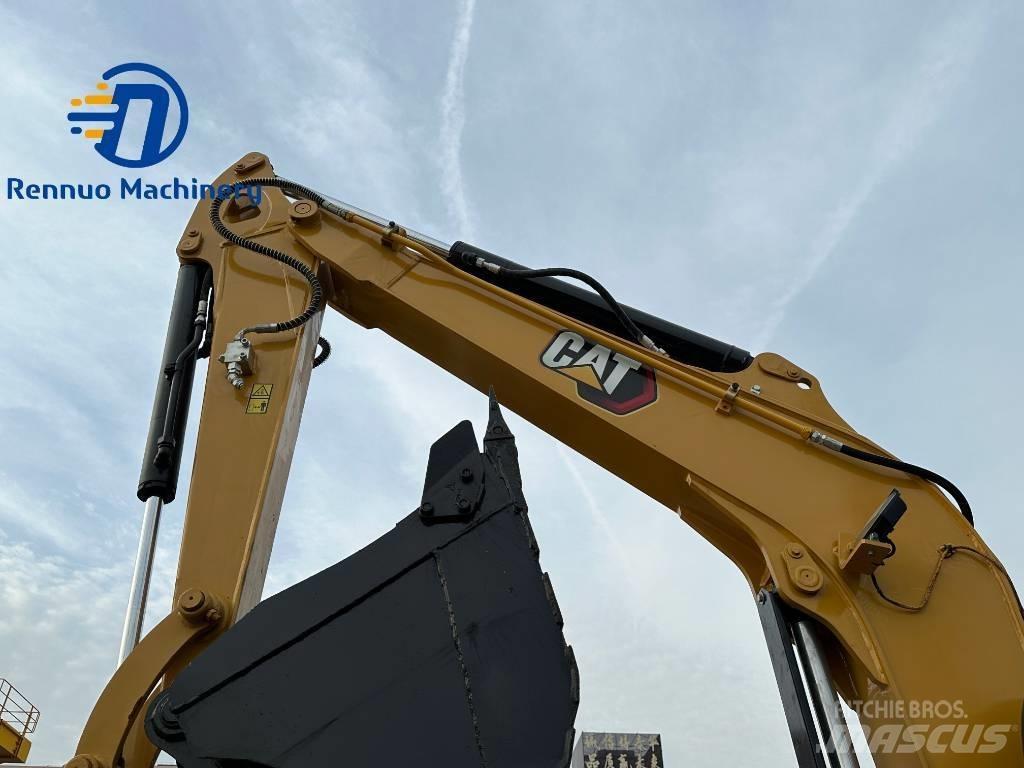 CAT 306E with rubber Minigraafmachines < 7t