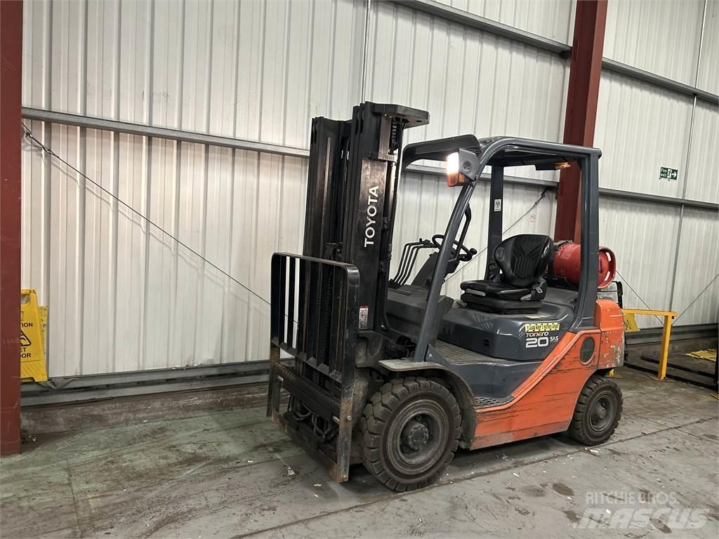Toyota 02-8FGF20 LPG heftrucks