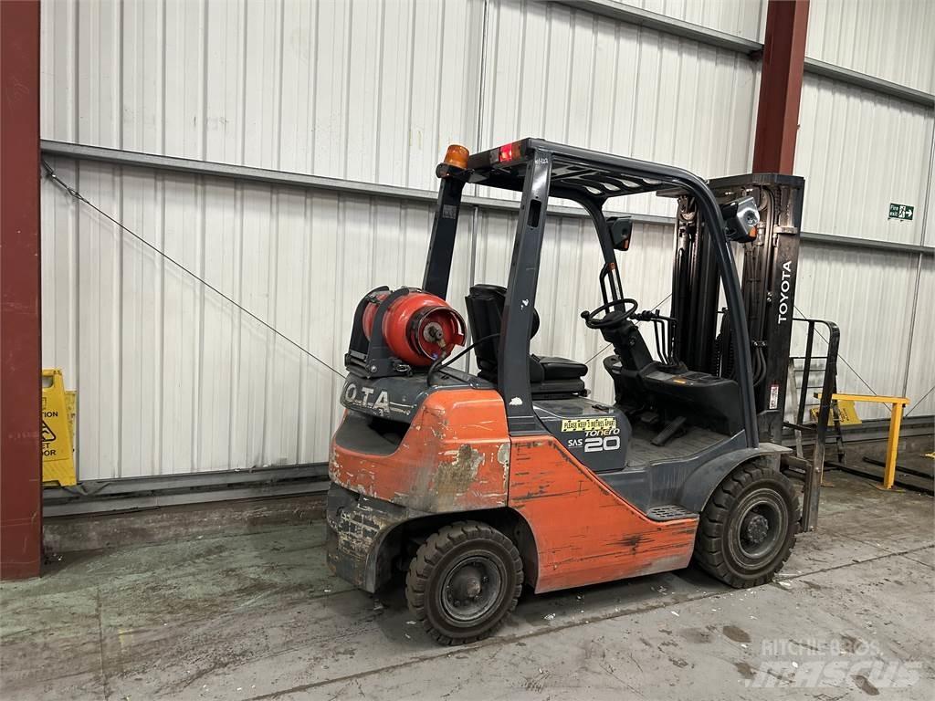 Toyota 02-8FGF20 LPG heftrucks