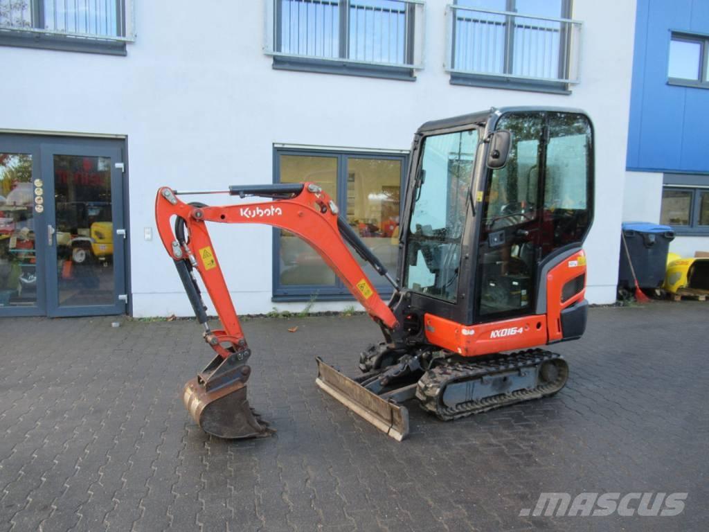 Kubota KX 016-4 Minigraafmachines < 7t