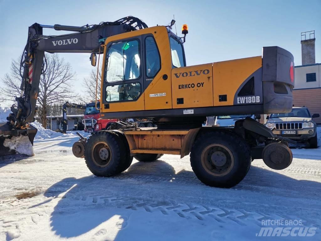 Volvo EW 180 B Wielgraafmachines
