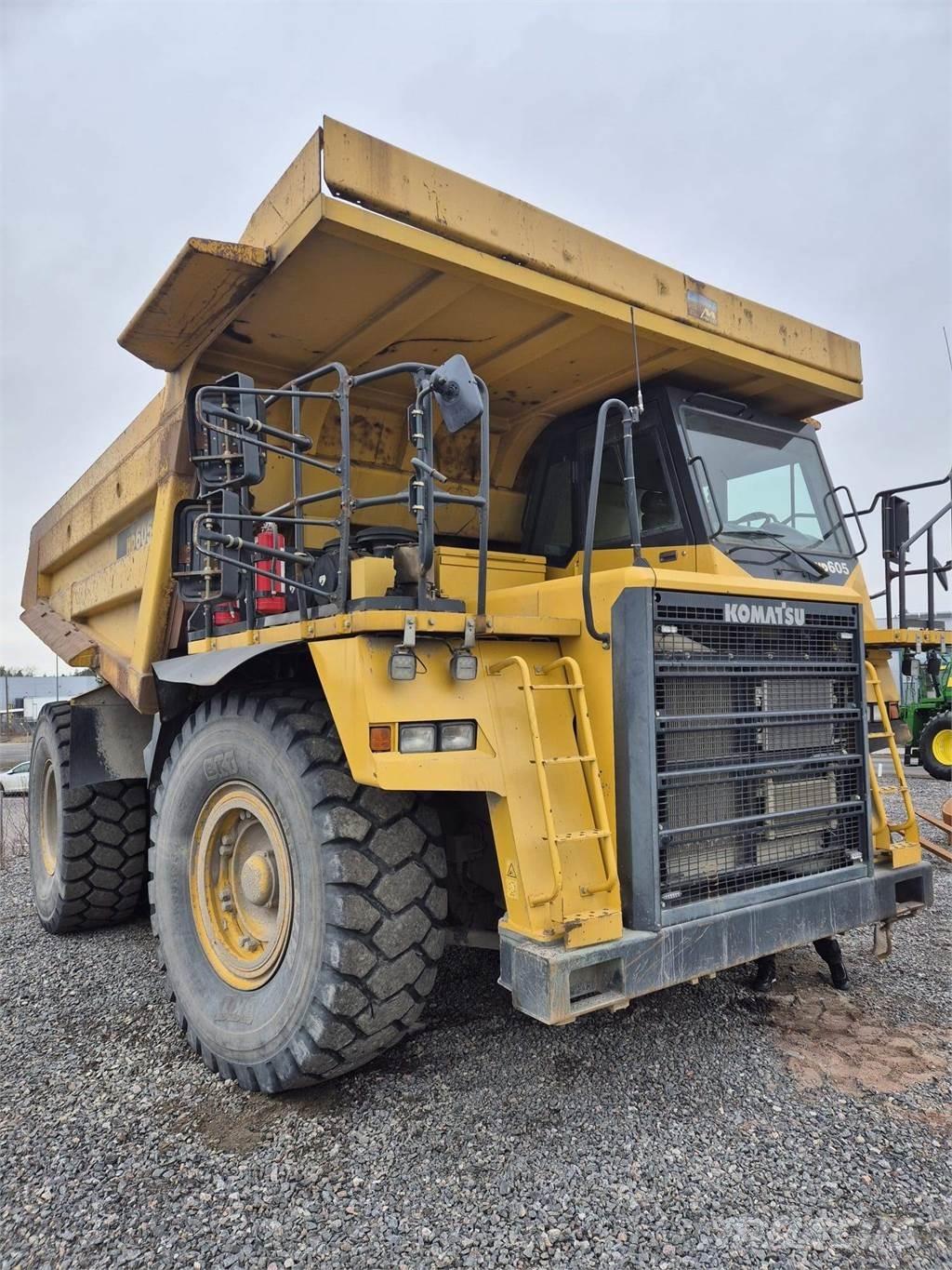 Komatsu HD605 Knik dumptrucks