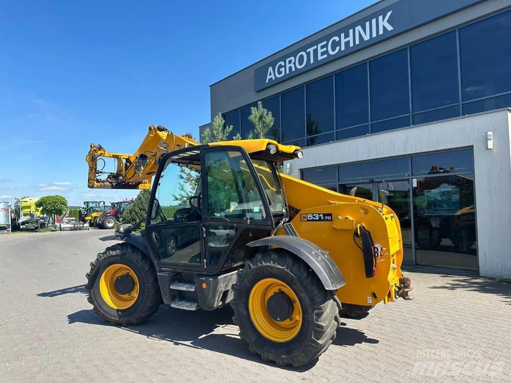 JCB 531-70 Agri Plus Verreikers voor landbouw