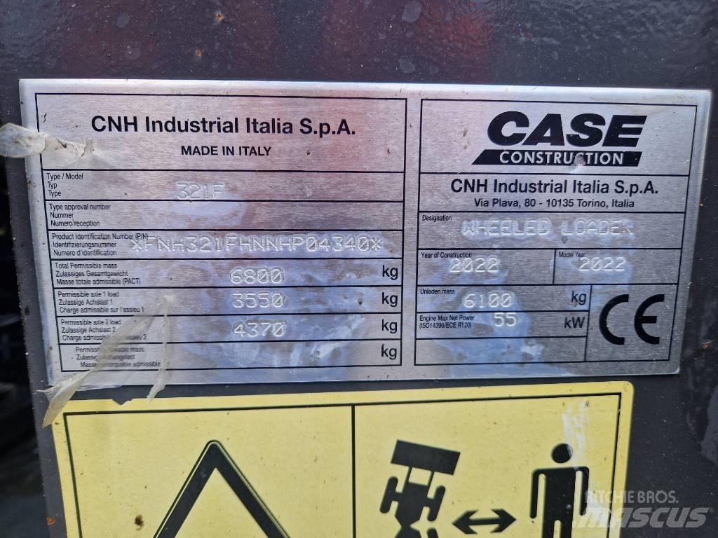 CASE 321 F Wielladers