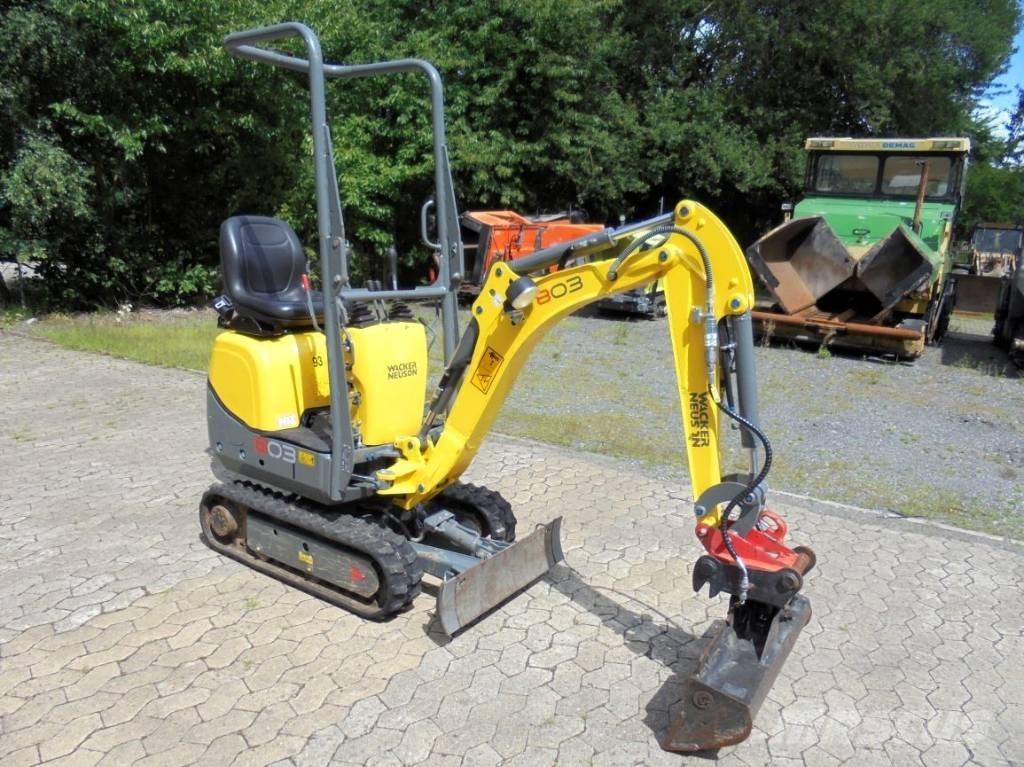 Wacker Neuson 803 Minigraafmachines < 7t