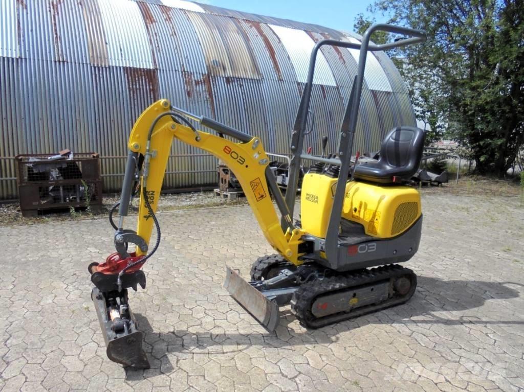 Wacker Neuson 803 Minigraafmachines < 7t