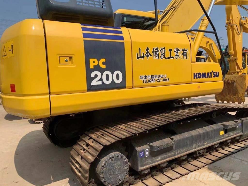 Komatsu pc200-7 Rupsgraafmachines