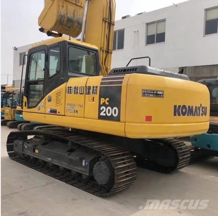 Komatsu pc200-7 Rupsgraafmachines