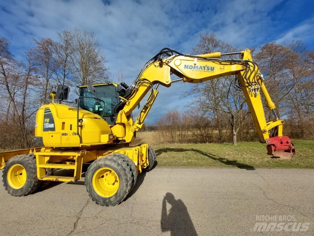 Komatsu PW 118 MR -8 Wielgraafmachines