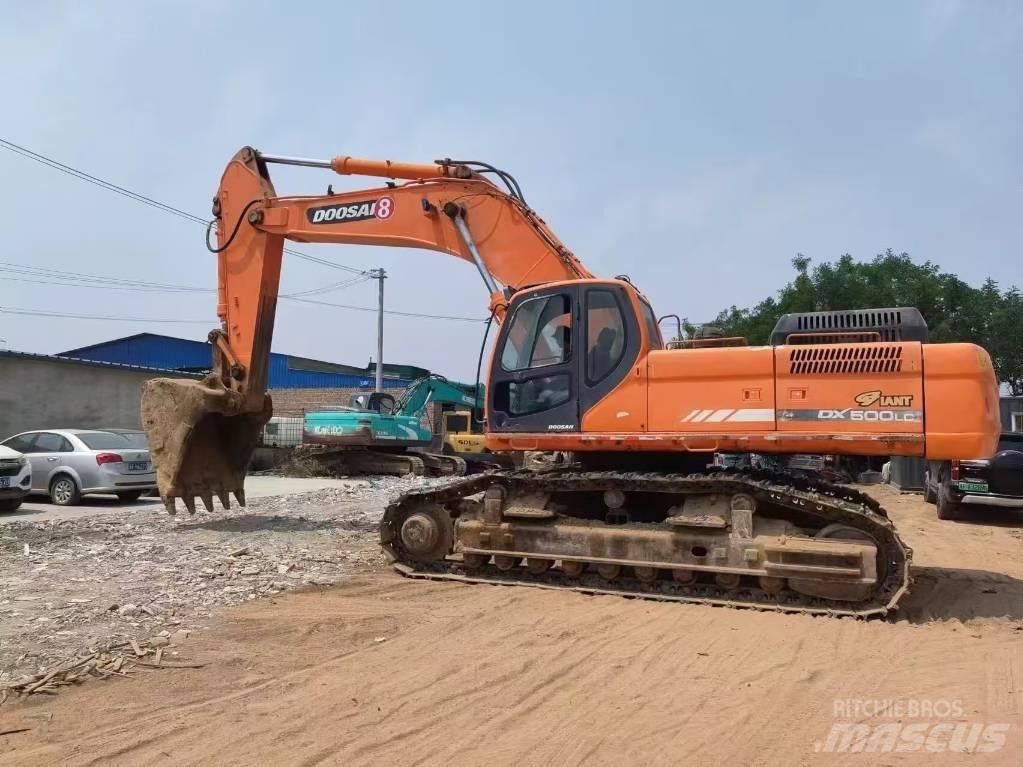 Doosan DX 500 LC Rupsgraafmachines