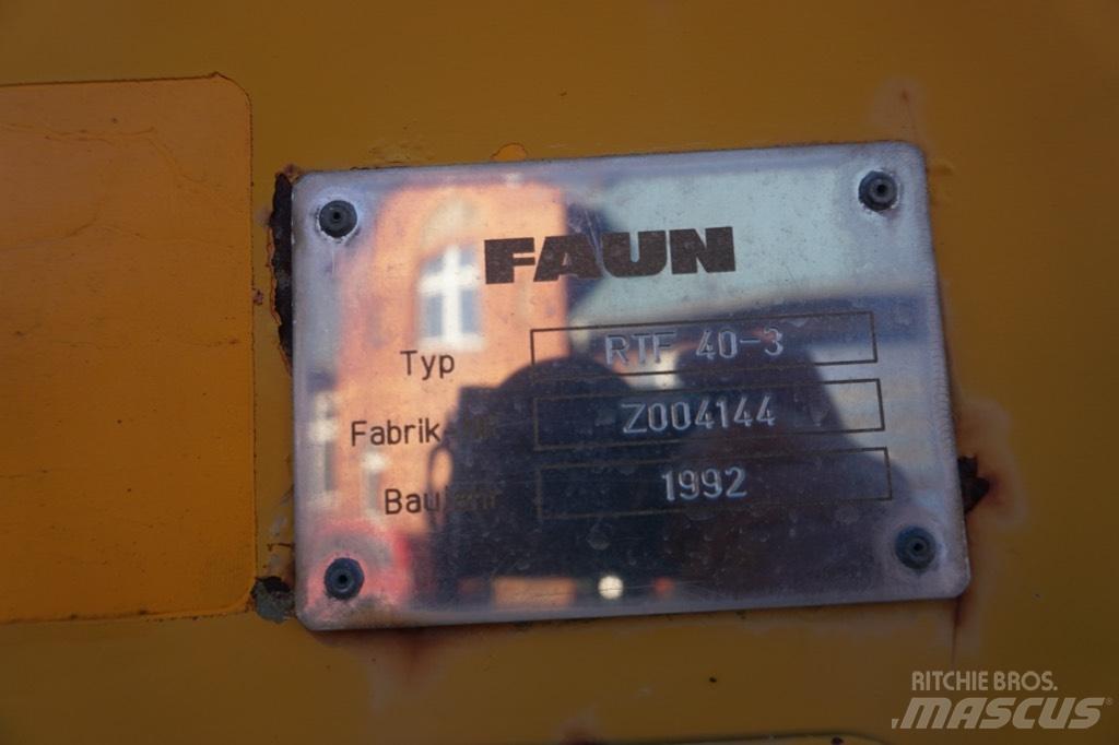 Faun RTF 40-3 Kranen voor alle terreinen