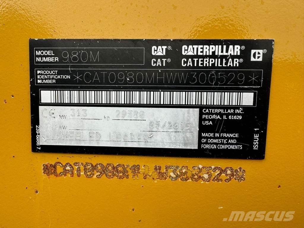 CAT 980M Wielladers