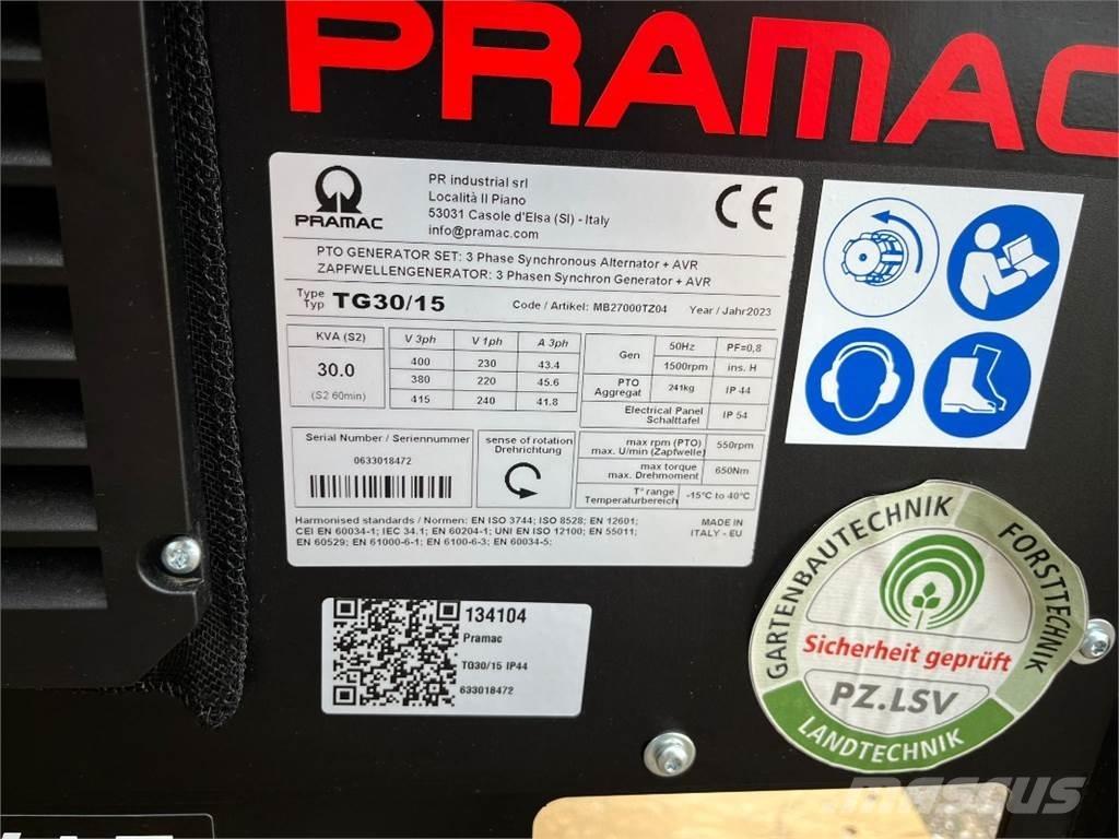 Pramac TG30/15 Overige generatoren