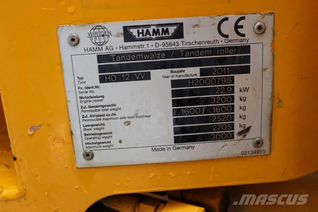 Hamm HD 12 VV Duowalsen